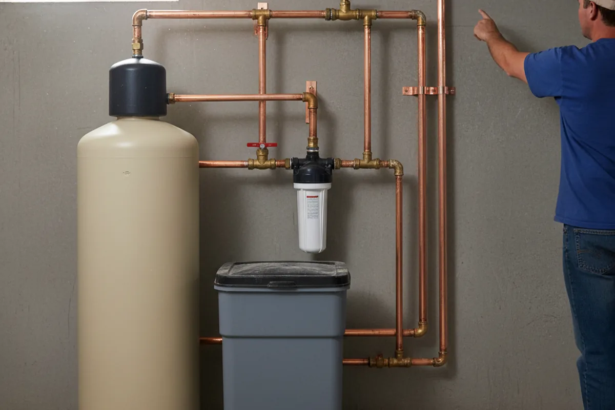 Whole-house water treatment system installed in Thorofare